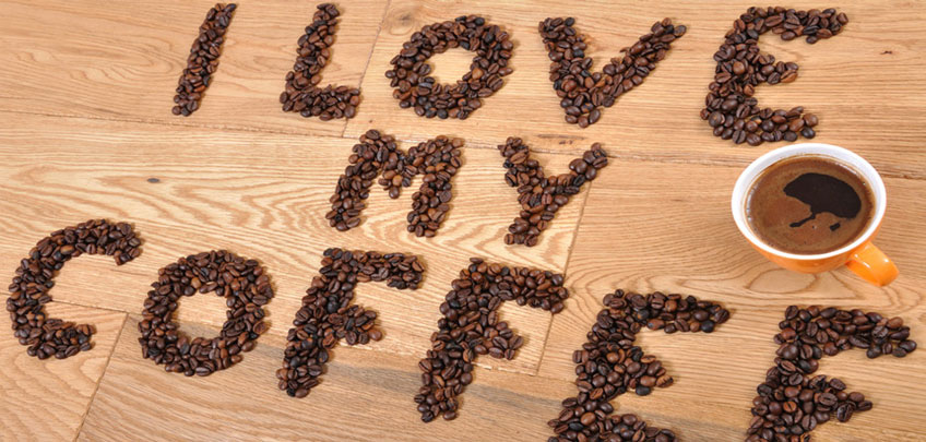 I love my coffee beans